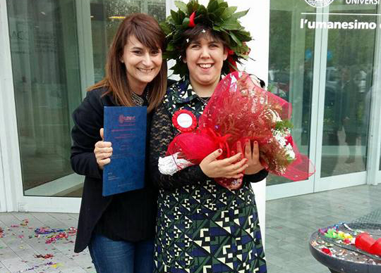 La-neodottoressa-con-la-tutor-Marianna-Montecchiari