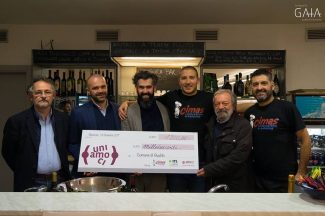 PlayMarche-Perna_Spagnuolo_prof-Cavicchi-con-il-sindaco-di-Gualdo-e-Cimas-Ristorazione