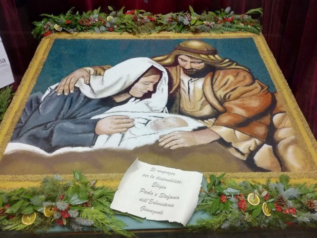 natività-fiori-Infiorata-Castelraimondo