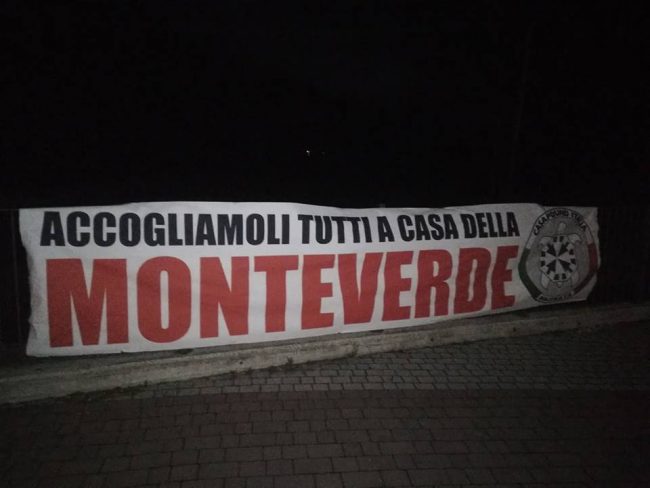 monteverde-striscione-casapound
