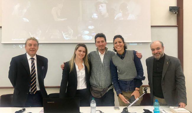 Da-sin.-Vincenzo-Caporaletti-Ottavia-M.-Maceratini-Filippo-Focosi-Marialy-Pacheco-e-Marcello-La-Matina