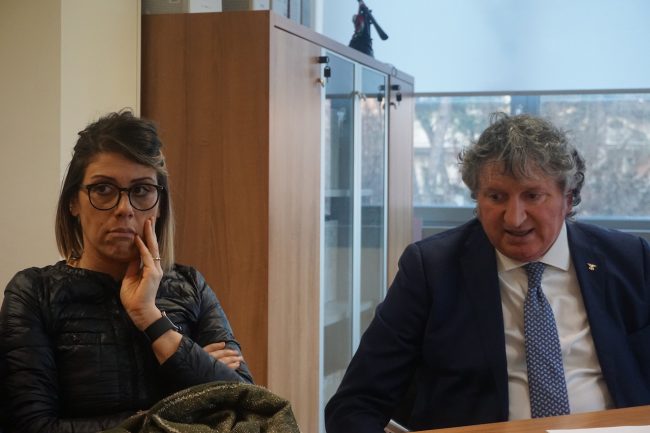 Il-sindaco-Giuseppe-Pezzanesi-e-il-vice-sindaco-Silvia-Luconi