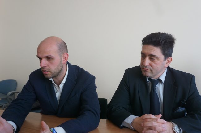 Lassessore-Francesco-Colosi-e-il-consigliere-Stefano-Salvatori