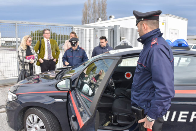 alessandro-martinangeli-elisa-fazzini-emanuele-sposetti-neva-carbonari-carabinieri-al-tech-porto-recanati-FDM