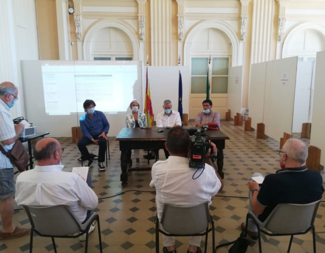 Arch.-Paduano-dirigente-ufficio-tecnico-Ass-Rita-Soccio-Sindaco-Antonio-Bravi-Ass-Francesco-Fiordomo
