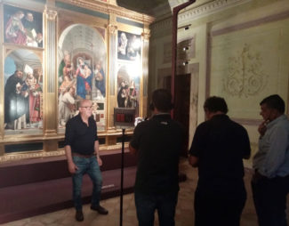 Villa-Colloredo-Mels-Polittico-di-San-Domenico-di-Lorenzo-Lotto-Il-direttore-del-Museo-Antonio-Perticarini-intervistato-da-Linea-Verde-