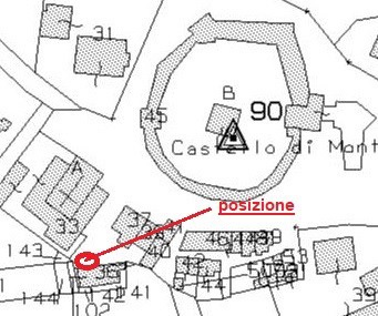 Montefiore centro storico mappa