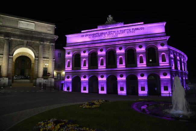 sferisterio lilla viola
