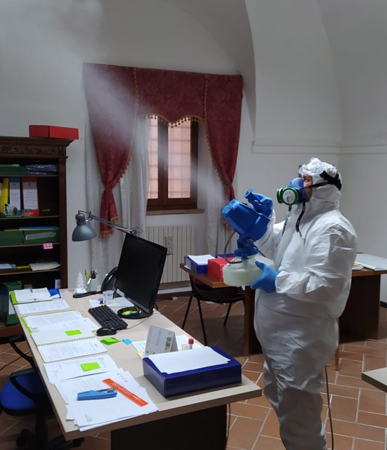 Nebulizzazione effettuata da personale Nitor