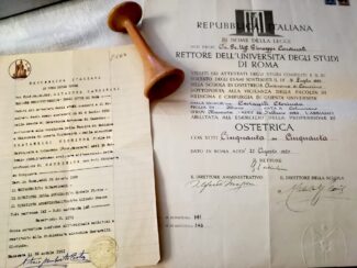 Il diploma di Clorinda Cestarelli
