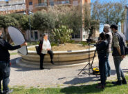 Le riprese di Tu che sei diversa a Porto Recanati