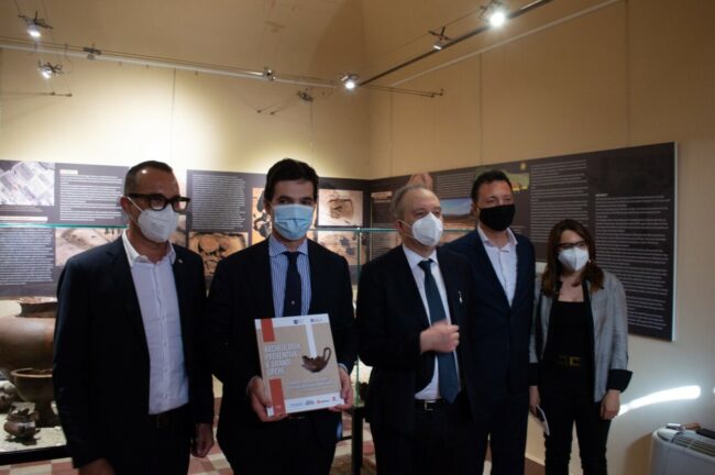 da-sinistra-andrea-staffolani-francesco-acquaroli-stefano-montemarani-benedetto-perroni-valentina-salvucci