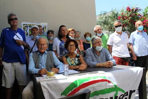 Assemblea Afar, da sinistra Previati Angelo, Storani Luciana e Marcucci Antonio