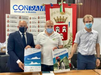 Il-sindaco-Sandro-Sborgia-Sandro-Santacchi-e-Stefano-Belardinelli