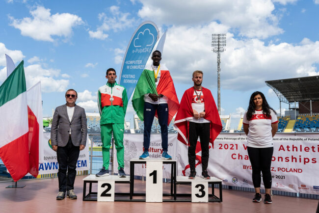 Ndiaga-Dieng-sul-podio-di-Bydgoszcz