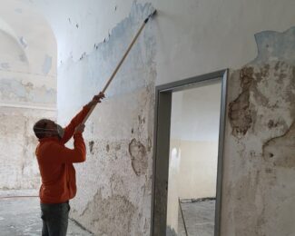 Recanati - Lavori scuola di San Vito