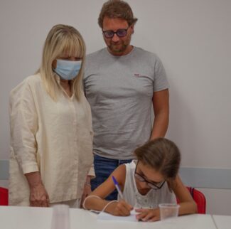 Rosa Piermattei, Michele e Mia Bosco