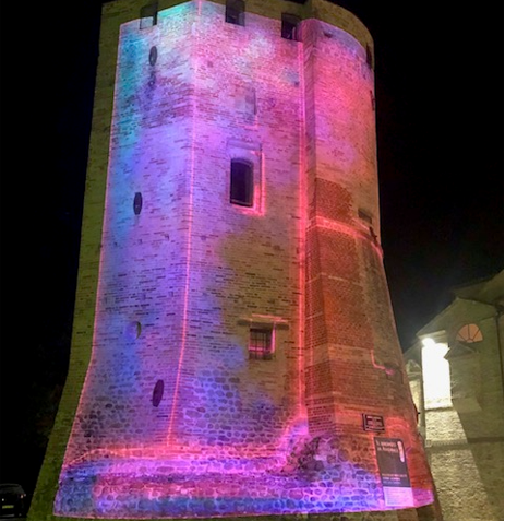 La torre Leonina protagonista del videomapping nelle "Domeniche del borgo" - Vimarsana News