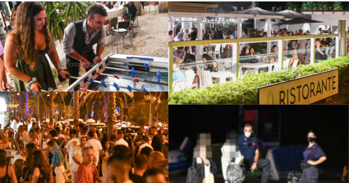 Il Ferragosto è servito Locali pieni ma all'insegna del rispetto (FOTO) - Vimarsana News
