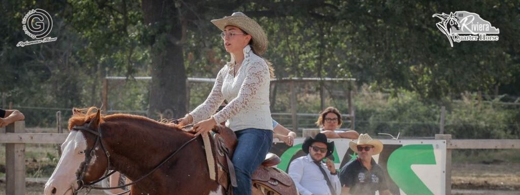 Giovane cowgirl treiese in Austria per le finali di Reining - Vimarsana News