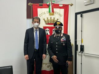 Il-Commissario-De-Biagi-con-il-Luogotenente-Faiazza