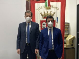 Il-commissario-Paolo-De-Biagi-col-sub-commissario-Carlo-Ferraccioni