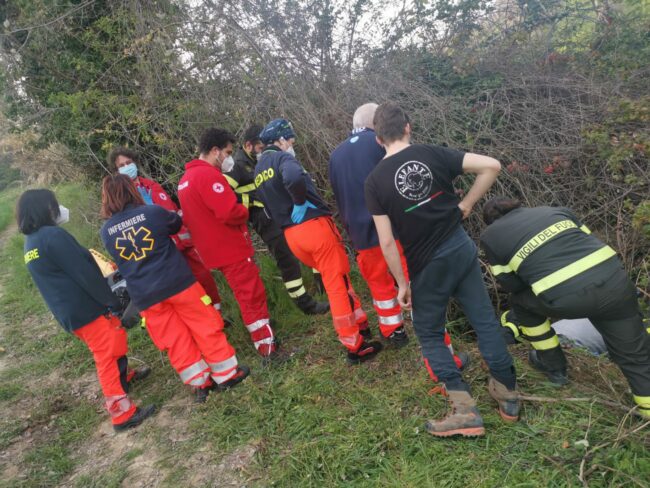 anziano-soccorso-loro-piceno