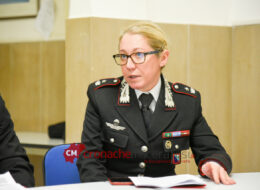 Il maggiore Giulia Maggi lascia Tolentino:  «Il caso di Gentiana un ricordo doloroso.  Fare il carabiniere è un modo di vivere»