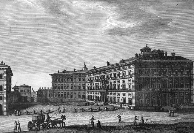 Palazzo-Borghese-a-Roma-Stampa-XIX-secolo-Collezione-A.-Cotticelli