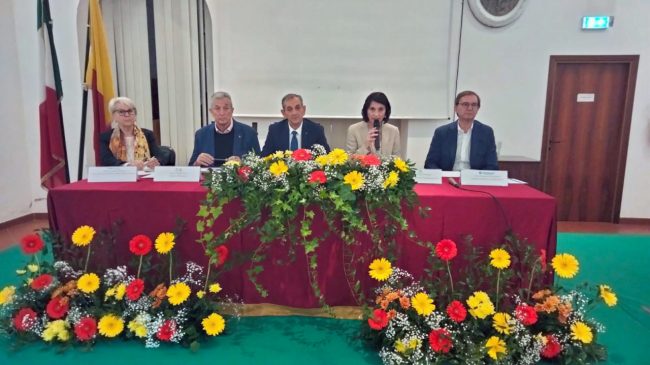 Paola Nicolini. Antonio Bravi, GIacomo Camillletti, Mara Pierini e Pierpaolo Clementoni