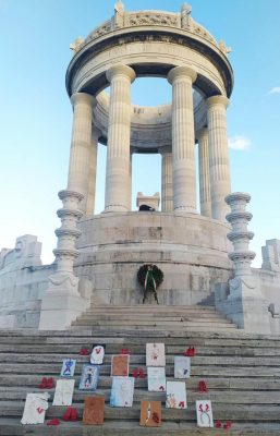 Opere-Mostra-Appignano-con-Monumento-ai-Caduti-di-Ancona-