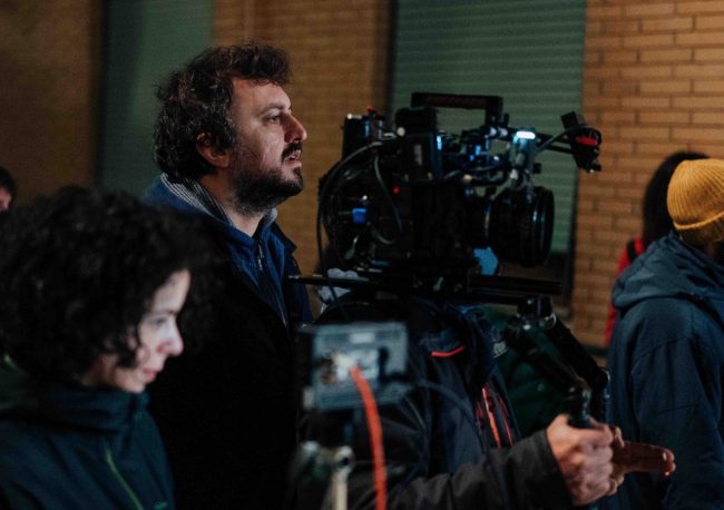 Damiano-Giacomelli-sul-set-di-Castelrotto