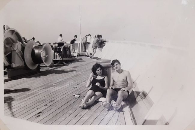 Giuliano-Brandi-da-giovane-con-la-moglie