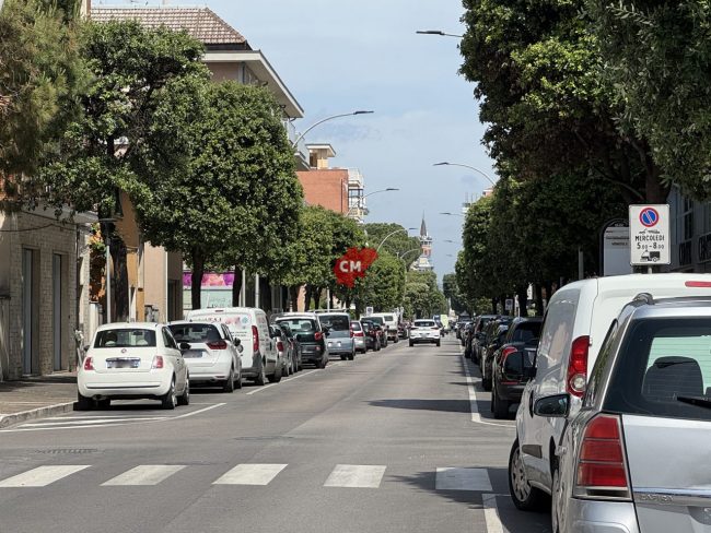 viale matteotti civitanova vista torre di cristo re - archivio arkiv - FDM (2)