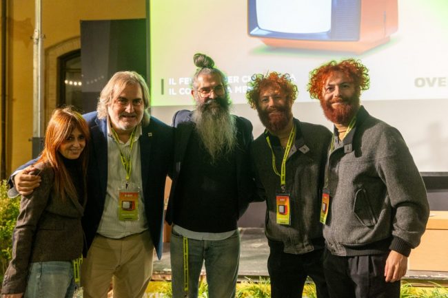 Pamela-Carelli-Pierluigi-Pardo-Michele-Spagnuolo-e-i-gemelli-Salvatori