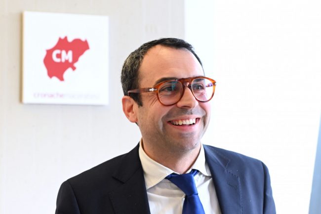 mattia orioli candidato sindaco in redazione - macerata - FDM (5)