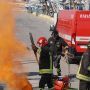 Incendio al porto,  soccorsa una persona:  ma è un’esercitazione (Foto)