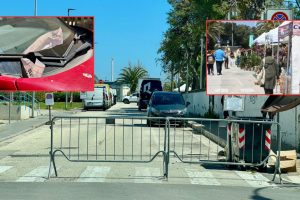 Caos traffico tra lavori e fiera dei fiori:  code e 50 multe ai residenti