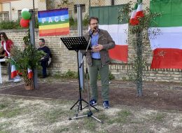 «Liberiamoci da questa amministrazione»  Il 25 aprile di Tittarelli al campo dei Pini