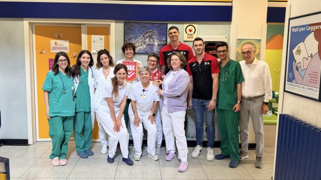 Fabio-Balaso-e-Marko-Podrascanin-a-pediatria