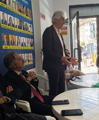 L'intervento del sindaco Parcaroli - dimensioni grandi