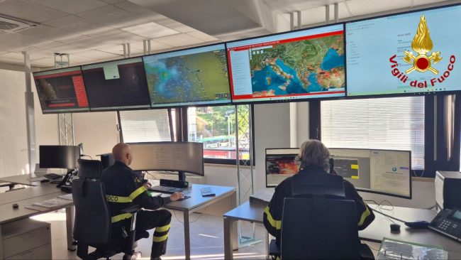 centrale operativa vigili del fuoco macerata