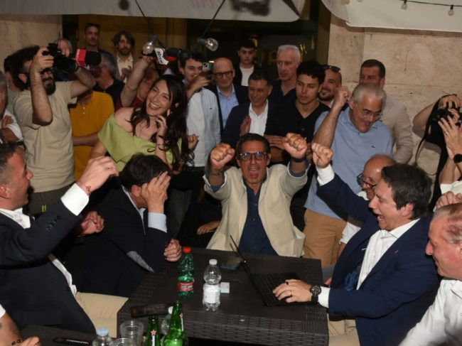 esultanze centro destra elezioni 4