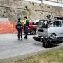 Moto contro auto in viale Leopardi:  ragazza in ospedale.  Traffico in tilt lungo le mura