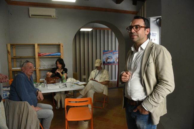 mattia orioli sede elettorale
