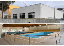 Inaugurano le piscine,  gara ai tuffi senza vergogna