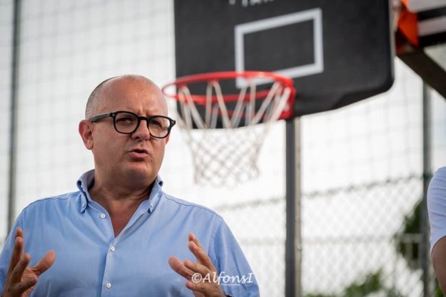 riccardo sacchi nel sacco festa sport giardini diaz 2022