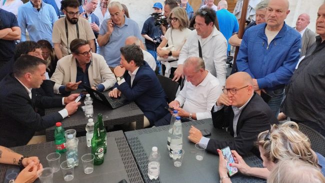 candidati del centro destra in attesa
