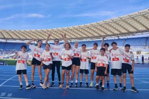 Giovani atleti di Camerino  protagonisti allo stadio Olimpico