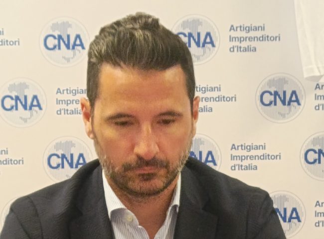 Il sindaco di Cingoli, Vittori